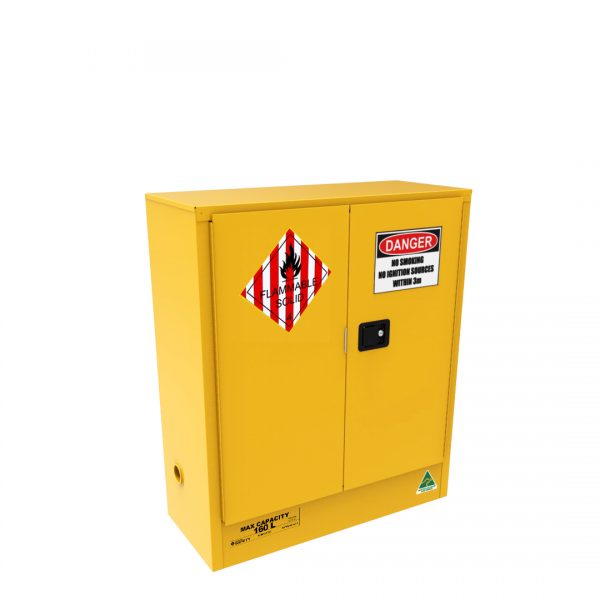 Flammable solids cabinets 160 litre, flammable solids - class 4.1