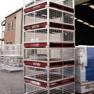 Collapsible Timber Pallet Cage